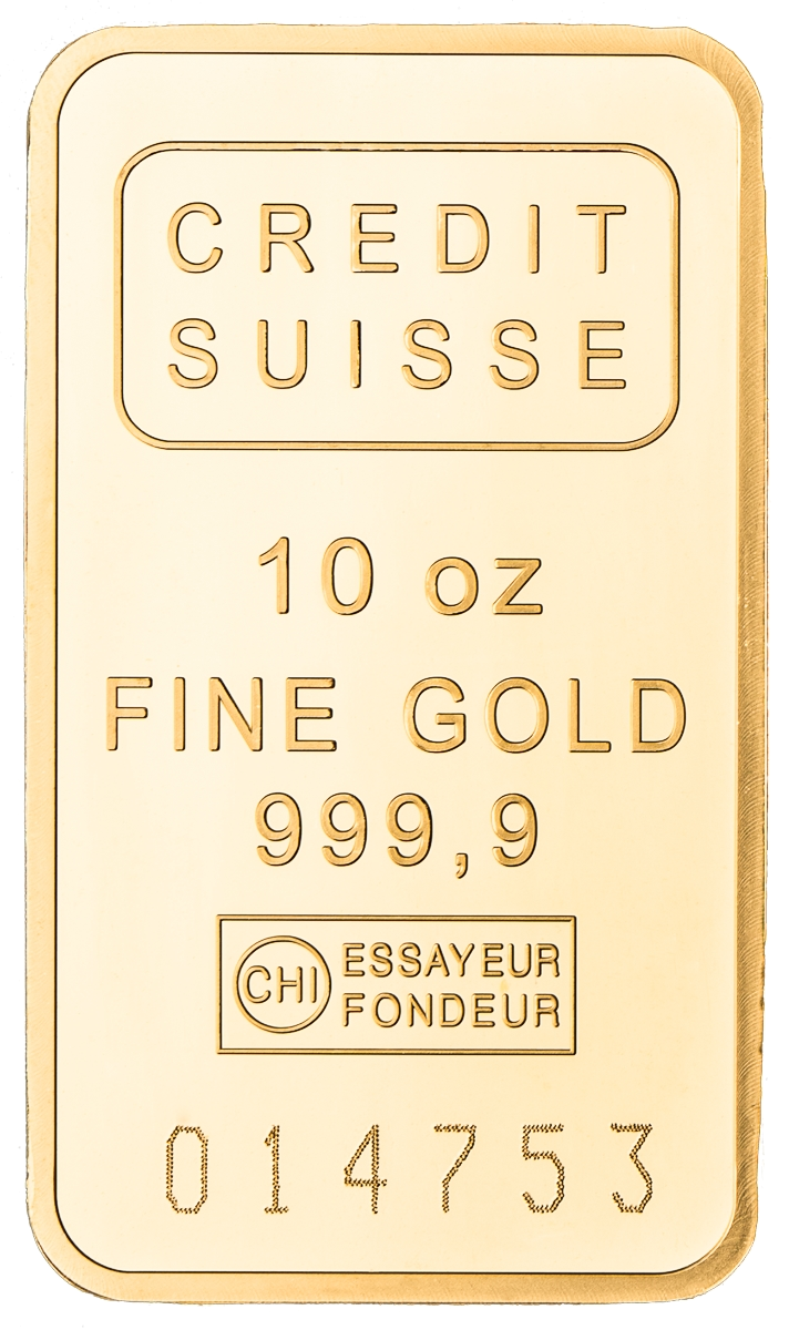 Buy 10 oz Gold Bars - GoldCore