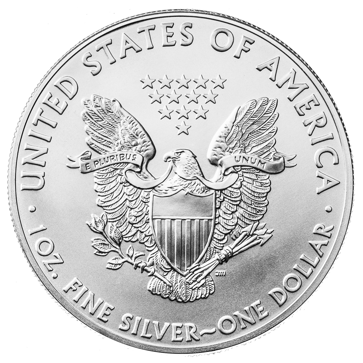 1 oz American Eagle Silver Coin (Random Year) - Border Gold