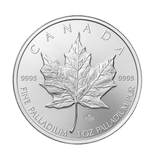 1 oz Palladium Maple Leaf Coin