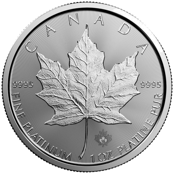 1 oz Platinum Maple Leaf Coin