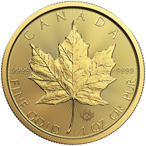 Gold Maple Leaf by the Royal Canadian Mint