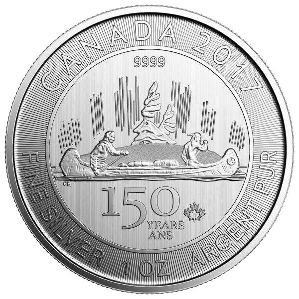 2017 Canada 150 Silver Voyageur