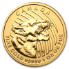 Call of the Wild Gold Cougar 1 oz Gold Coin .99999