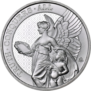 1 oz Silver Coin St Helena Truth