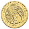 1/4 oz gold coin tudor beast lion