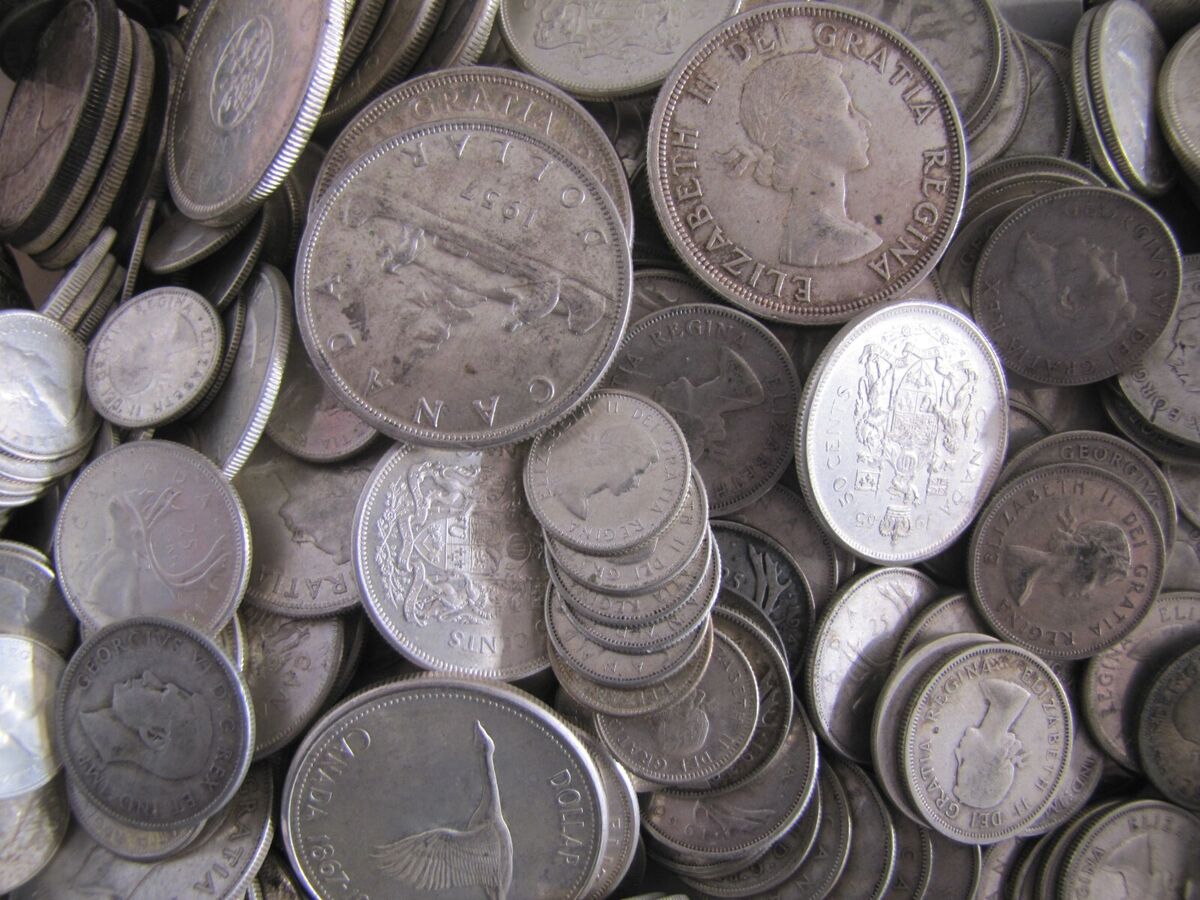 Junk Silver Canadian 1966