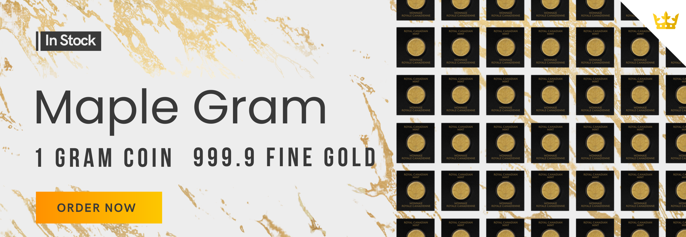 1 g Gold Coin Maple Gram