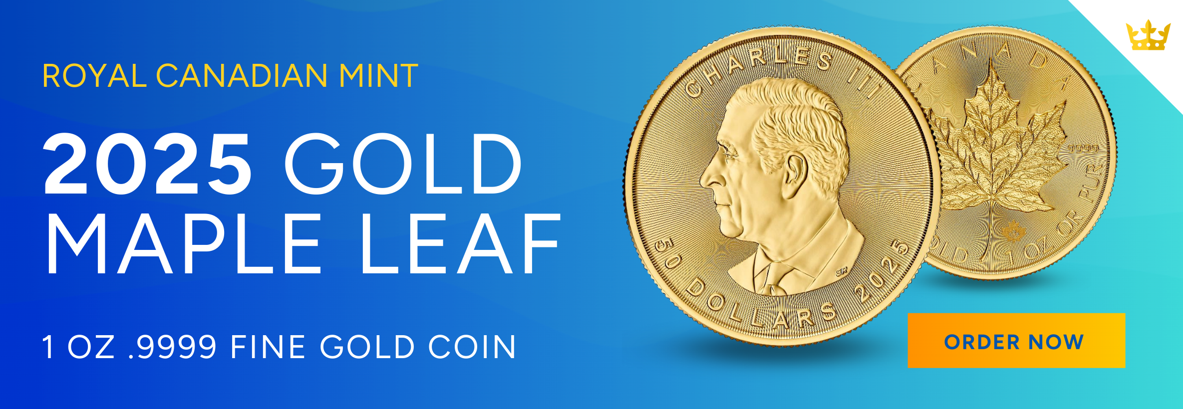 2025 1 oz Gold Maple Leaf
